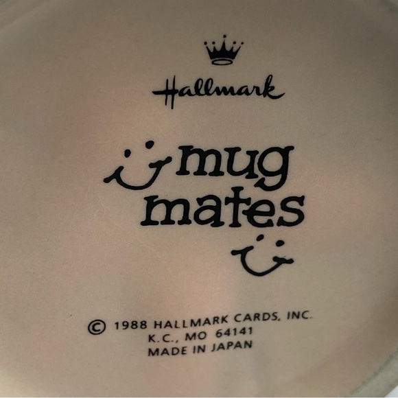 Hallmark Mug Mates Lid Coaster Coffee Tea  Vintage 1988 Home Kindness Friends - Picture 7 of 16